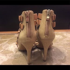 Sole Society Shoes - Sole Society Tan Strappy Heel Sole Society Shoes - Sole Society Tan Strappy Heel